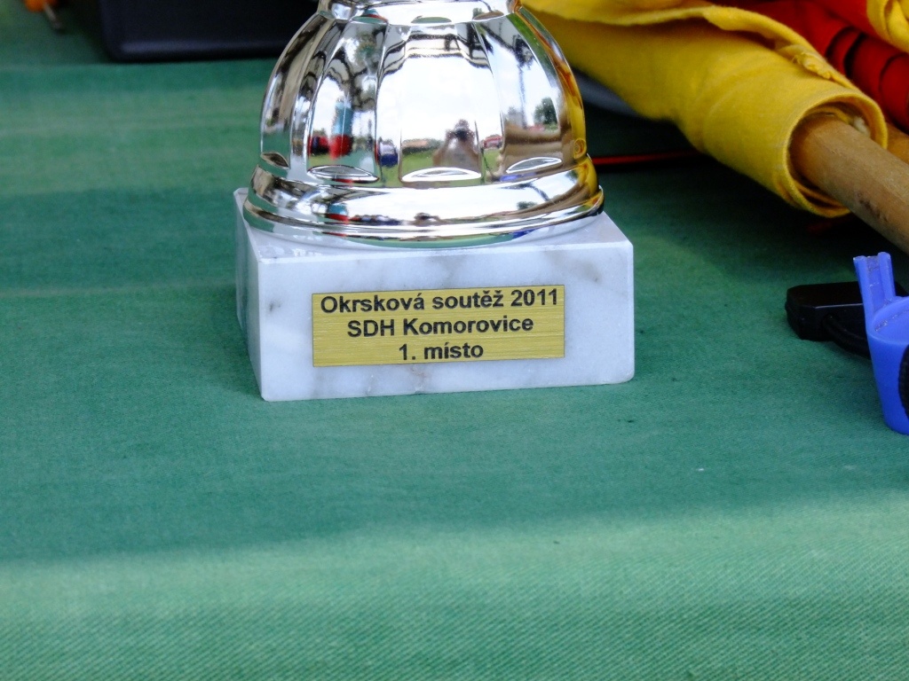 Hasičské závody - okrsková soutěž 2011